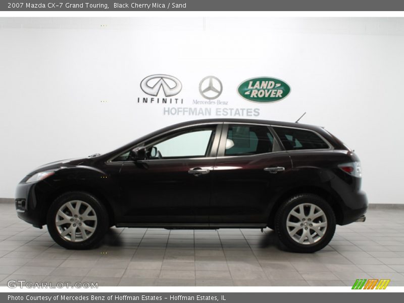 Black Cherry Mica / Sand 2007 Mazda CX-7 Grand Touring