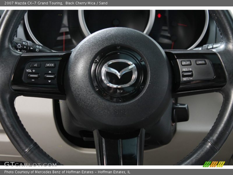 Black Cherry Mica / Sand 2007 Mazda CX-7 Grand Touring