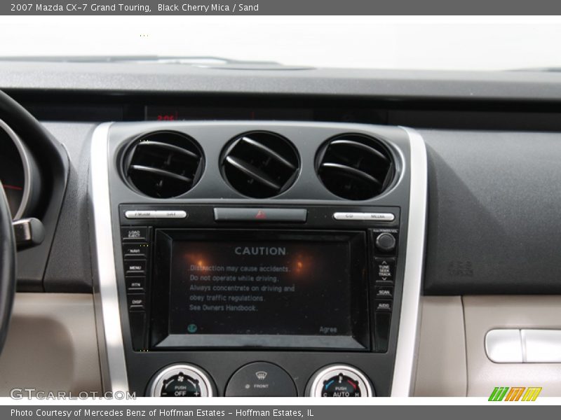 Controls of 2007 CX-7 Grand Touring