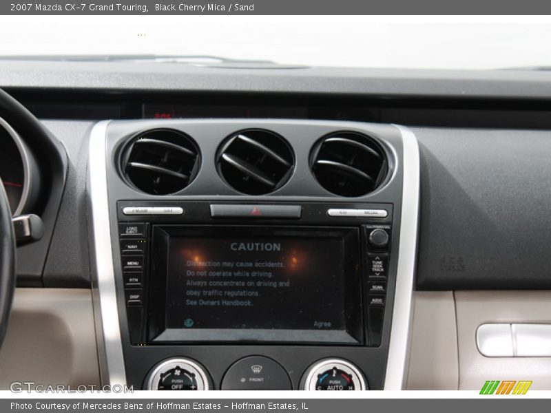 Controls of 2007 CX-7 Grand Touring