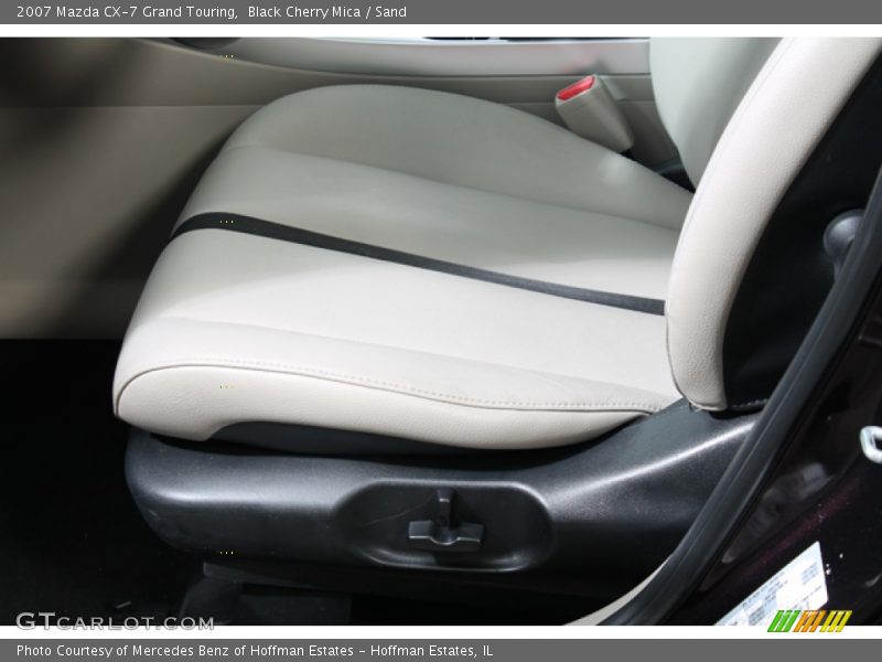 Front Seat of 2007 CX-7 Grand Touring