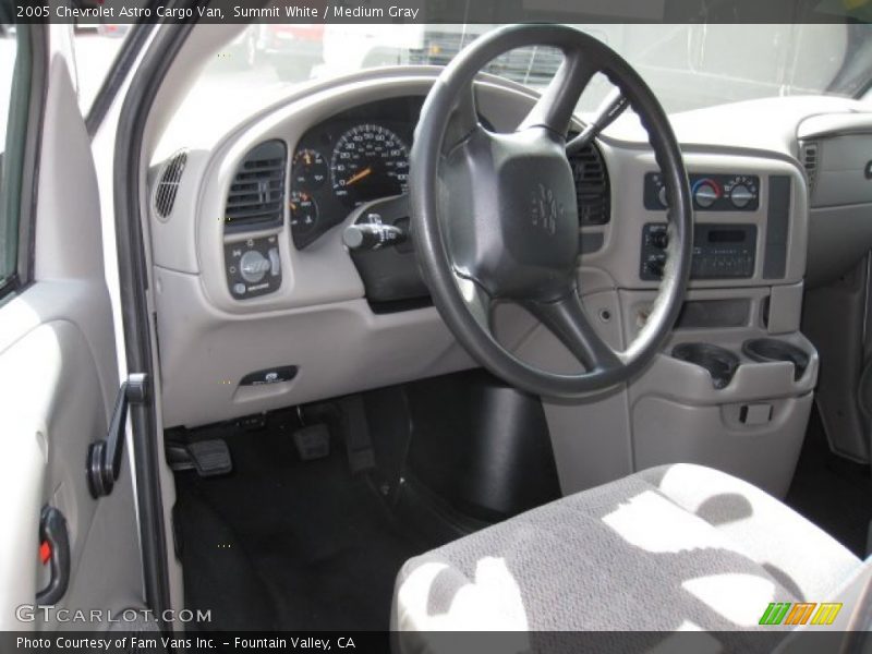 Summit White / Medium Gray 2005 Chevrolet Astro Cargo Van