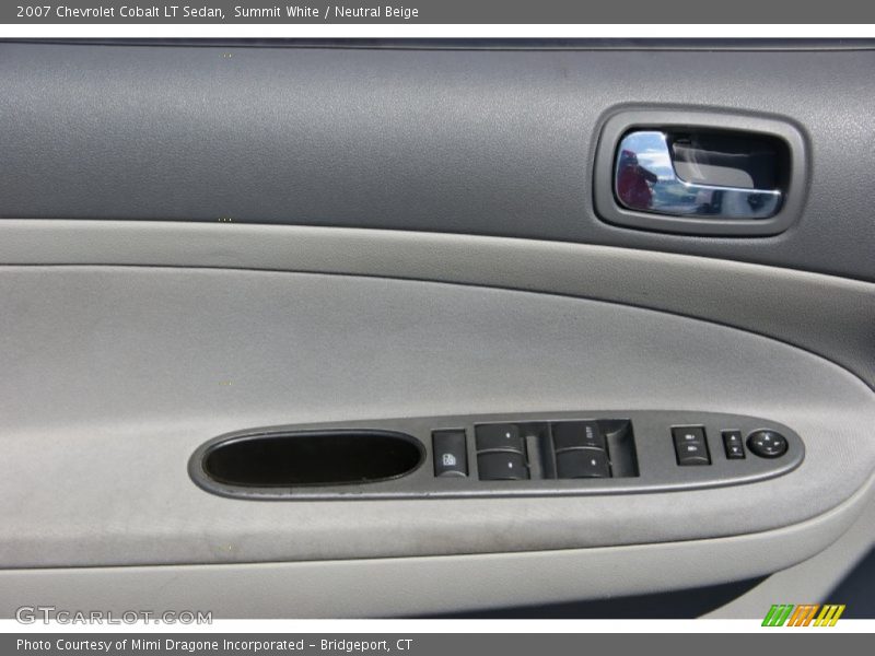 Summit White / Neutral Beige 2007 Chevrolet Cobalt LT Sedan