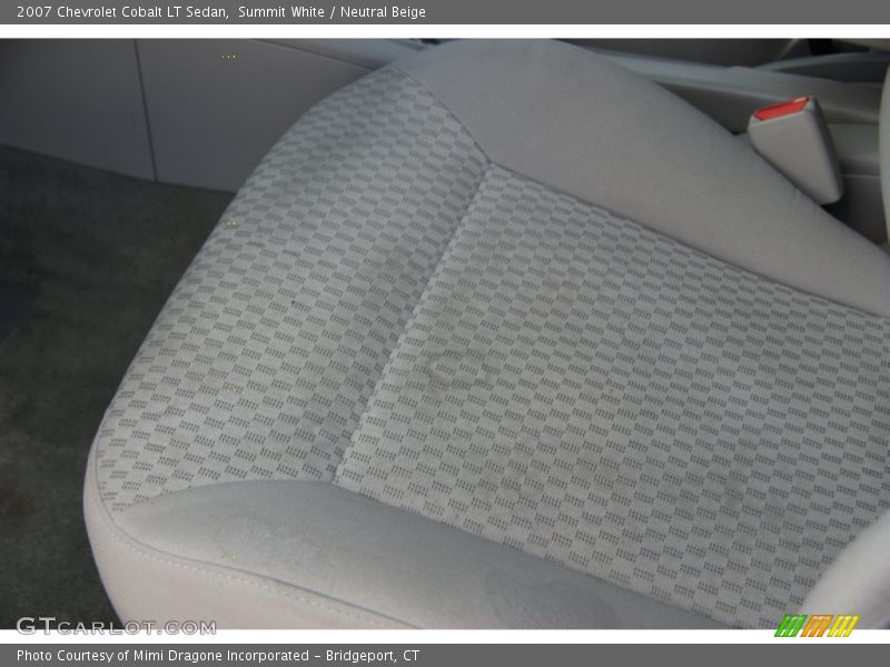 Summit White / Neutral Beige 2007 Chevrolet Cobalt LT Sedan