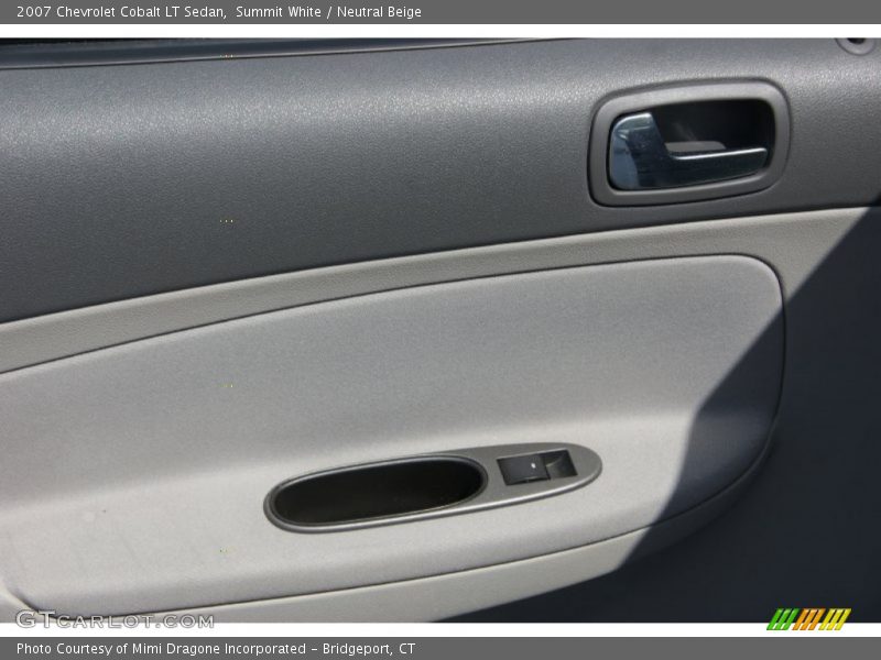 Summit White / Neutral Beige 2007 Chevrolet Cobalt LT Sedan