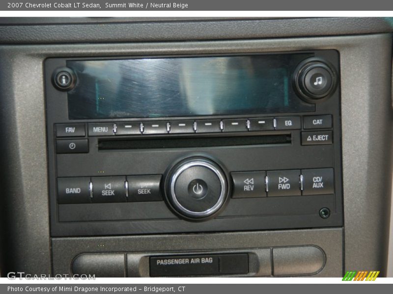 Summit White / Neutral Beige 2007 Chevrolet Cobalt LT Sedan