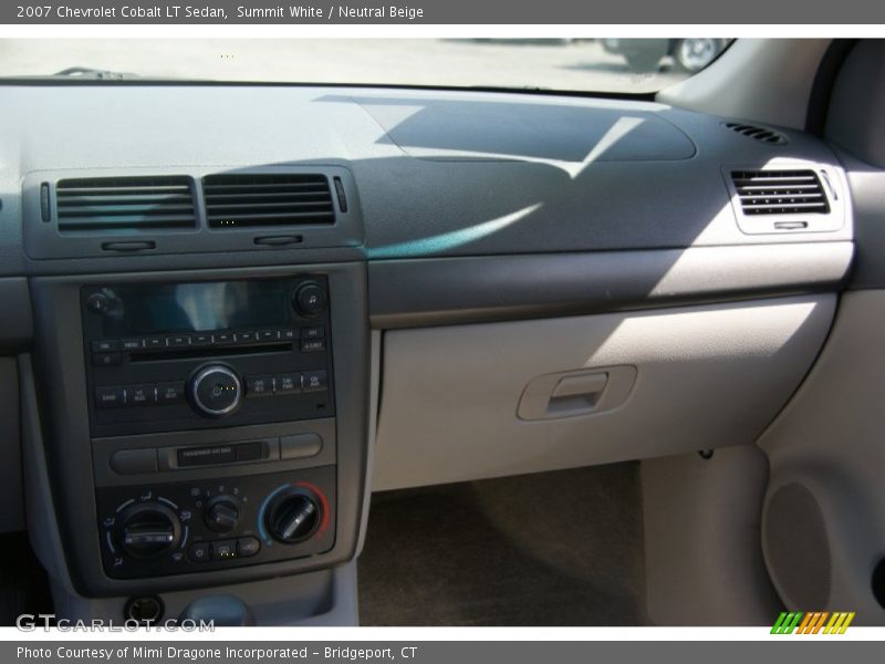 Summit White / Neutral Beige 2007 Chevrolet Cobalt LT Sedan