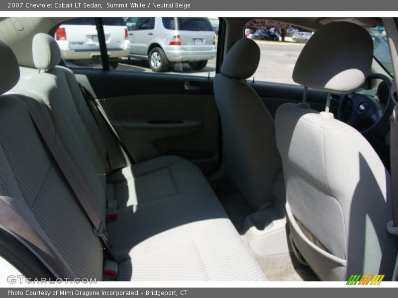 Summit White / Neutral Beige 2007 Chevrolet Cobalt LT Sedan