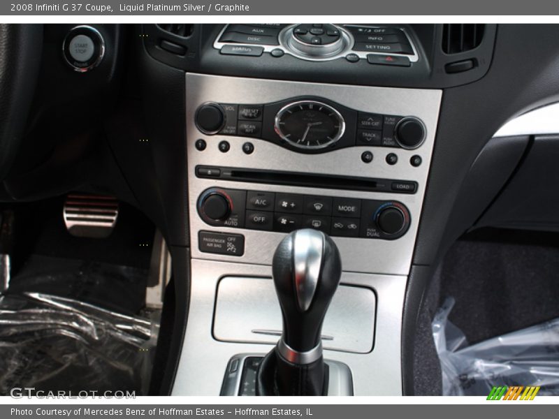 Liquid Platinum Silver / Graphite 2008 Infiniti G 37 Coupe