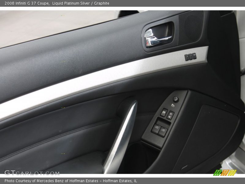 Liquid Platinum Silver / Graphite 2008 Infiniti G 37 Coupe