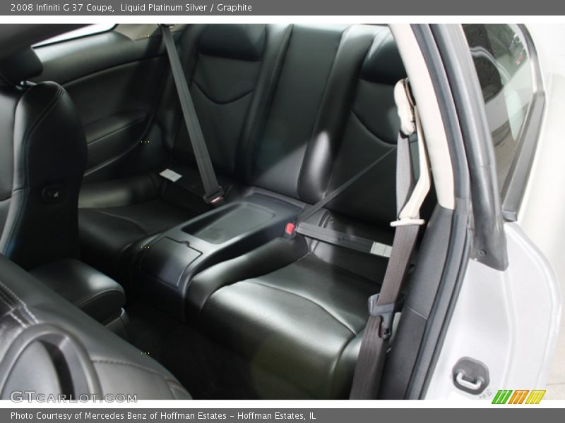 Liquid Platinum Silver / Graphite 2008 Infiniti G 37 Coupe