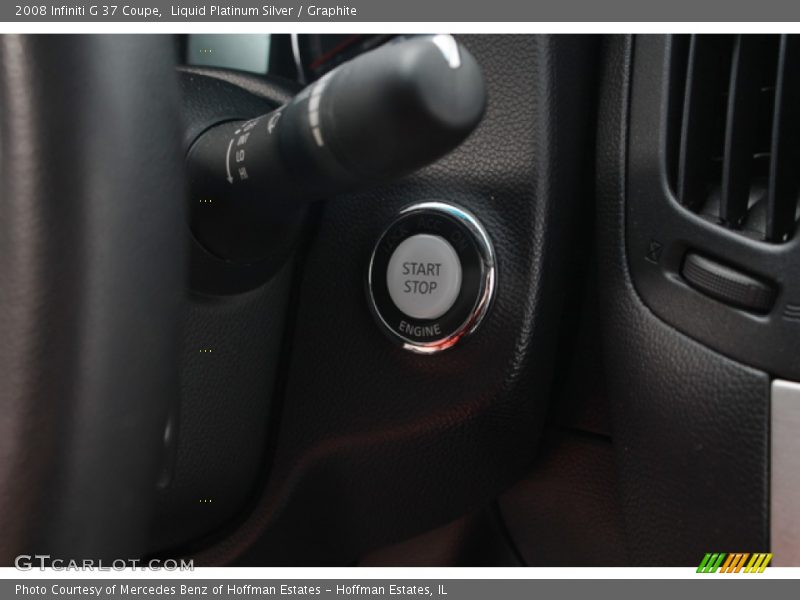 Liquid Platinum Silver / Graphite 2008 Infiniti G 37 Coupe