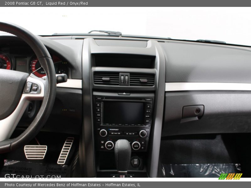 Liquid Red / Onyx/Red 2008 Pontiac G8 GT