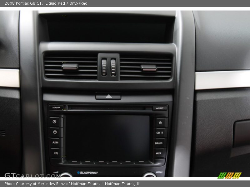 Liquid Red / Onyx/Red 2008 Pontiac G8 GT