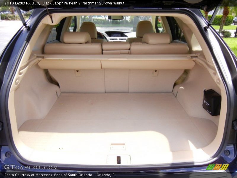  2010 RX 350 Trunk