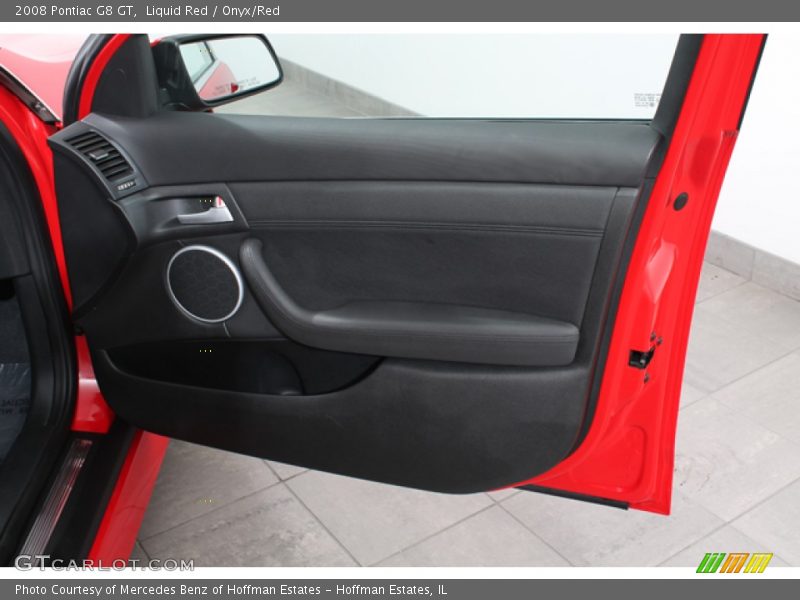 Liquid Red / Onyx/Red 2008 Pontiac G8 GT