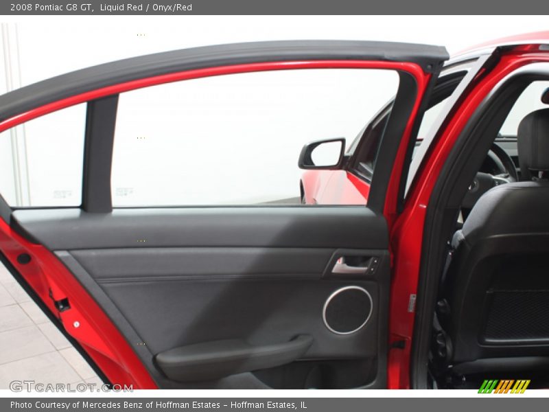Liquid Red / Onyx/Red 2008 Pontiac G8 GT
