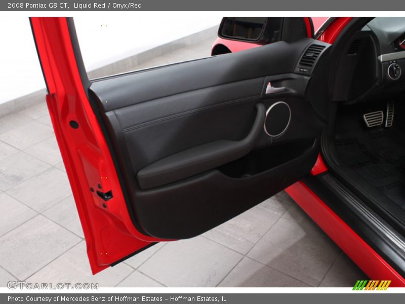 Liquid Red / Onyx/Red 2008 Pontiac G8 GT