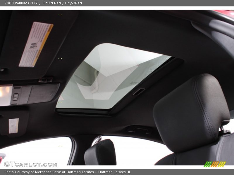 Liquid Red / Onyx/Red 2008 Pontiac G8 GT