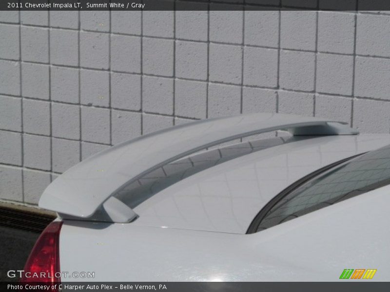 Summit White / Gray 2011 Chevrolet Impala LT