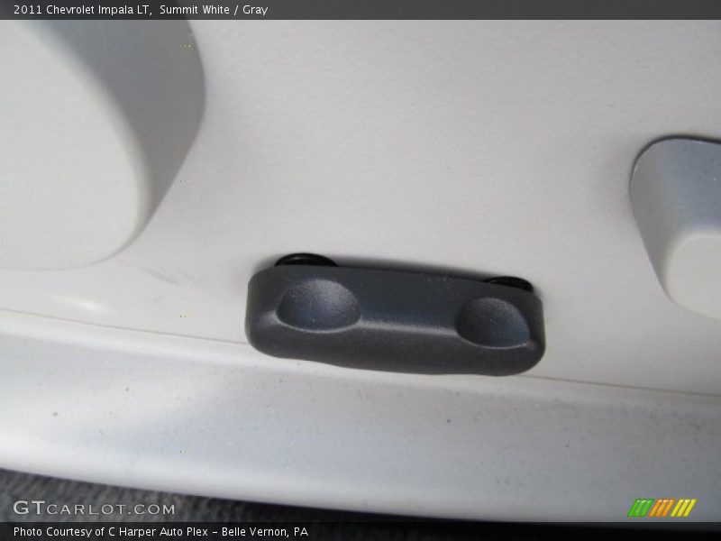 Summit White / Gray 2011 Chevrolet Impala LT