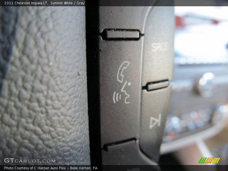 Summit White / Gray 2011 Chevrolet Impala LT