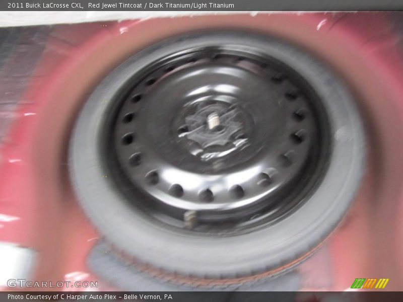 Red Jewel Tintcoat / Dark Titanium/Light Titanium 2011 Buick LaCrosse CXL