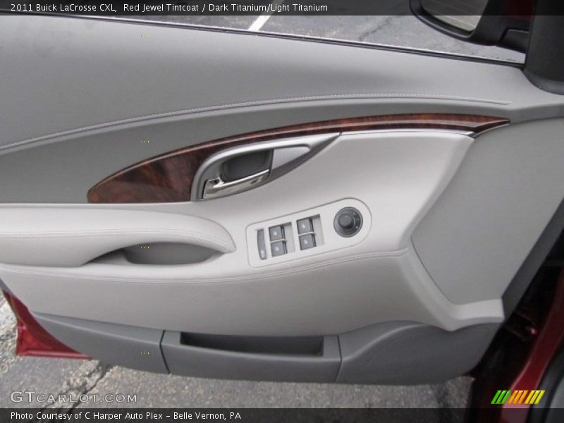 Red Jewel Tintcoat / Dark Titanium/Light Titanium 2011 Buick LaCrosse CXL