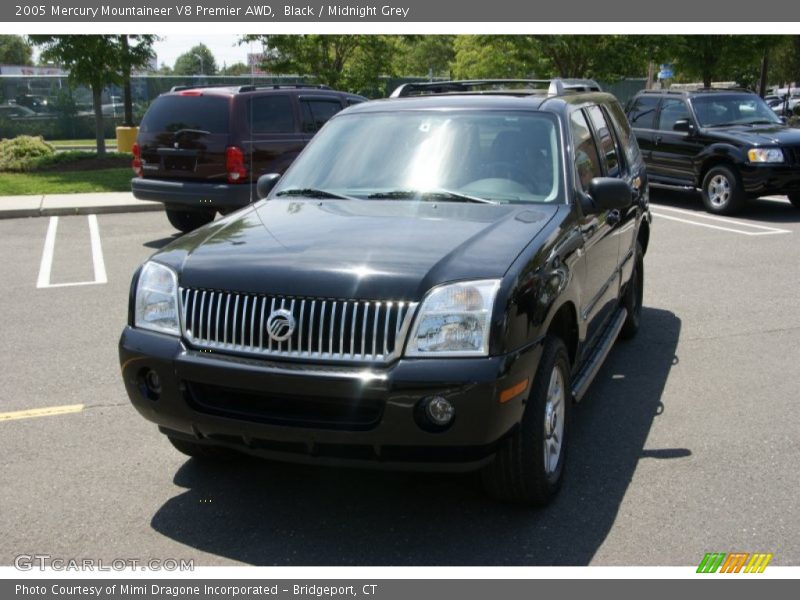 Black / Midnight Grey 2005 Mercury Mountaineer V8 Premier AWD