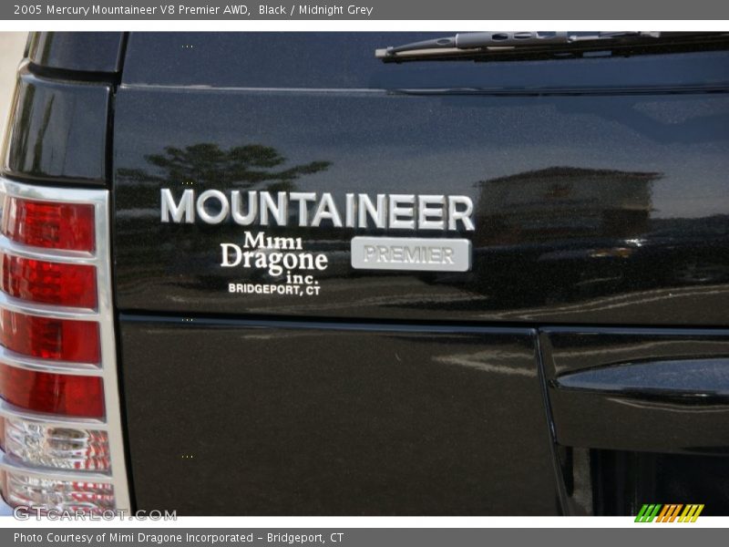 Black / Midnight Grey 2005 Mercury Mountaineer V8 Premier AWD