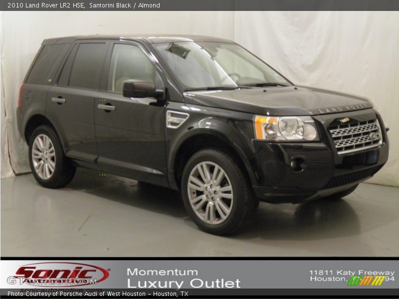 Santorini Black / Almond 2010 Land Rover LR2 HSE