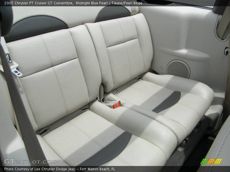Midnight Blue Pearl / Taupe/Pearl Beige 2005 Chrysler PT Cruiser GT Convertible