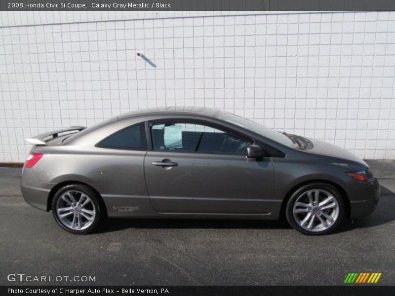 Galaxy Gray Metallic / Black 2008 Honda Civic Si Coupe