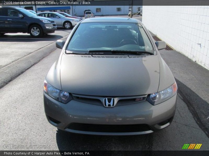 Galaxy Gray Metallic / Black 2008 Honda Civic Si Coupe