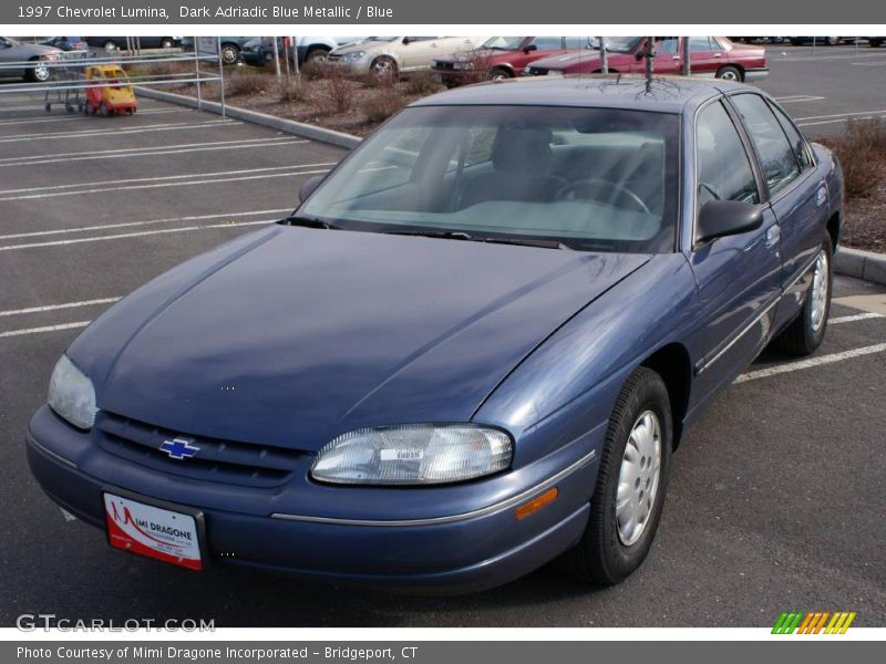 Dark Adriadic Blue Metallic / Blue 1997 Chevrolet Lumina