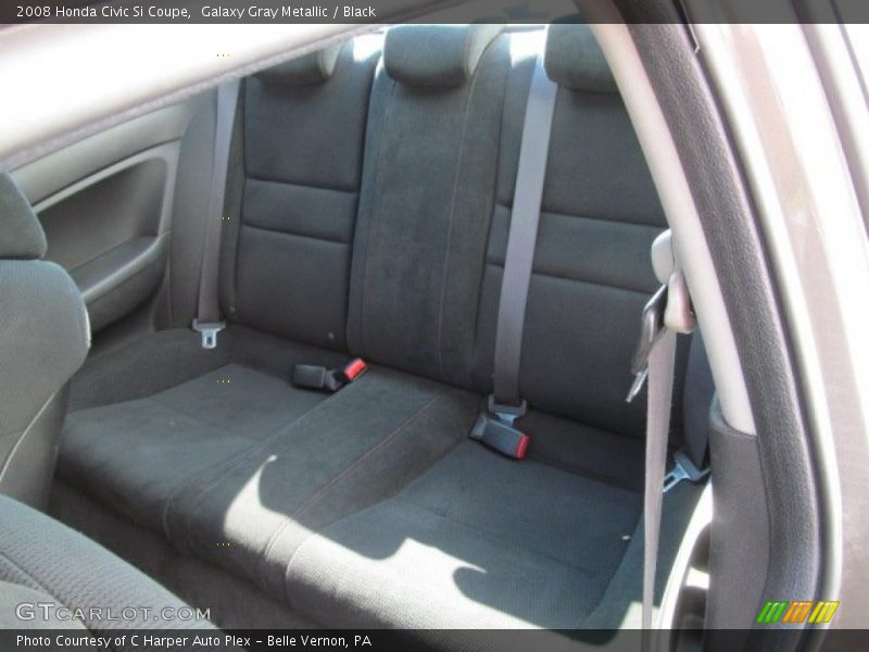 Galaxy Gray Metallic / Black 2008 Honda Civic Si Coupe