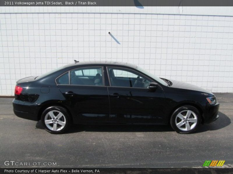 Black / Titan Black 2011 Volkswagen Jetta TDI Sedan