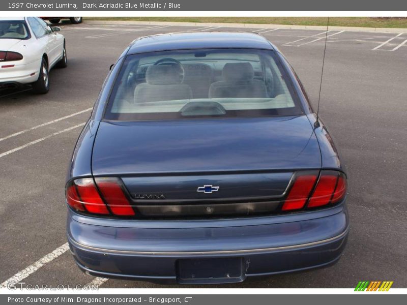 Dark Adriadic Blue Metallic / Blue 1997 Chevrolet Lumina