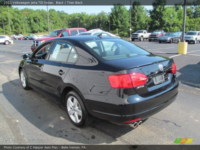 Black / Titan Black 2011 Volkswagen Jetta TDI Sedan