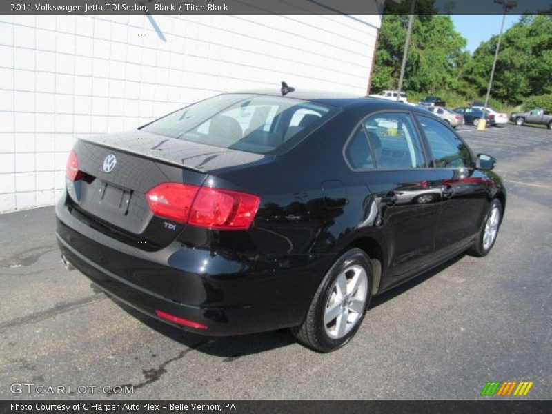Black / Titan Black 2011 Volkswagen Jetta TDI Sedan