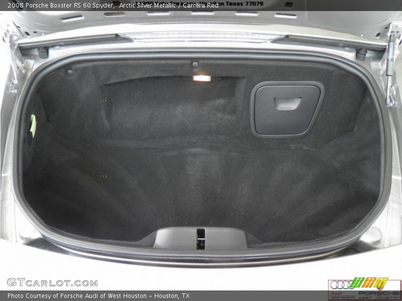 Arctic Silver Metallic / Carrera Red 2008 Porsche Boxster RS 60 Spyder