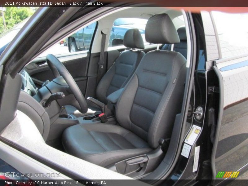 Black / Titan Black 2011 Volkswagen Jetta TDI Sedan