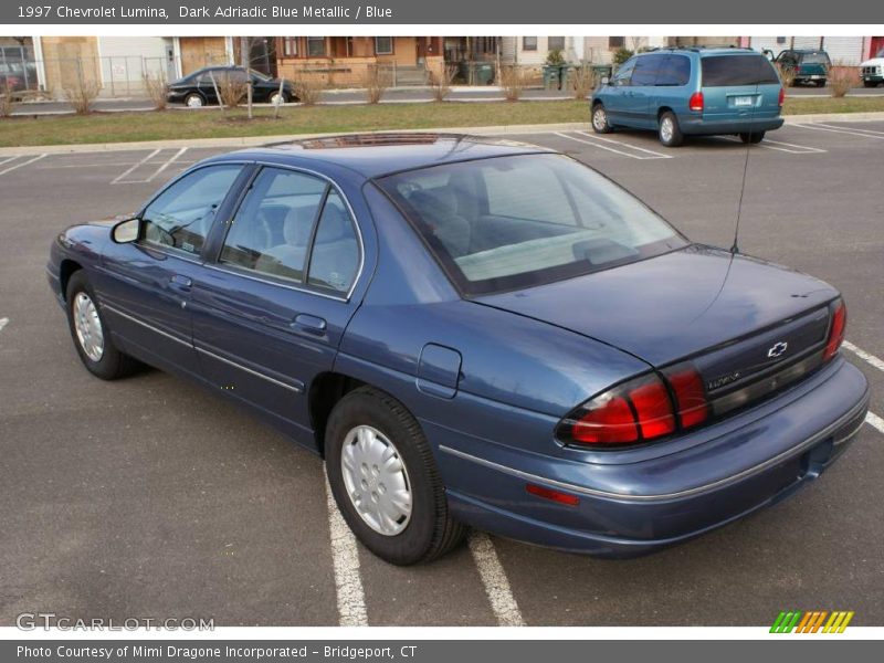 Dark Adriadic Blue Metallic / Blue 1997 Chevrolet Lumina