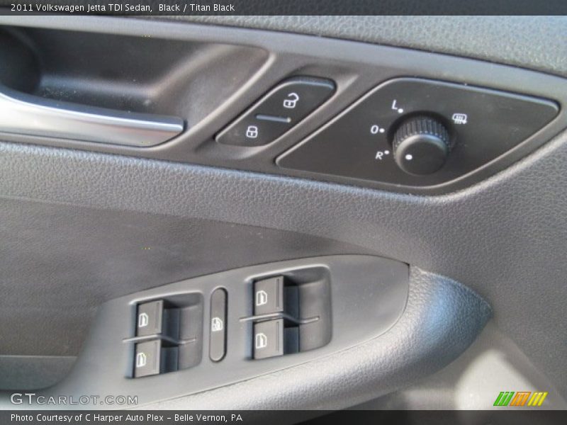 Black / Titan Black 2011 Volkswagen Jetta TDI Sedan