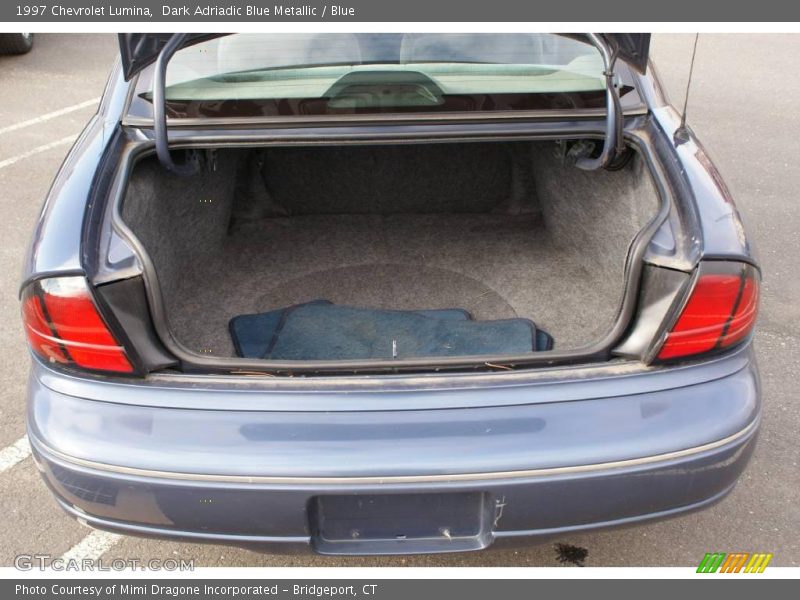 Dark Adriadic Blue Metallic / Blue 1997 Chevrolet Lumina