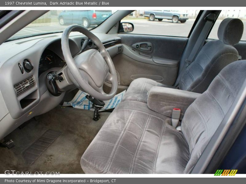 Dark Adriadic Blue Metallic / Blue 1997 Chevrolet Lumina