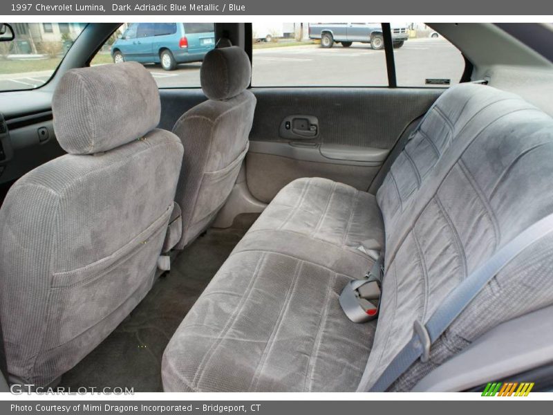 Dark Adriadic Blue Metallic / Blue 1997 Chevrolet Lumina