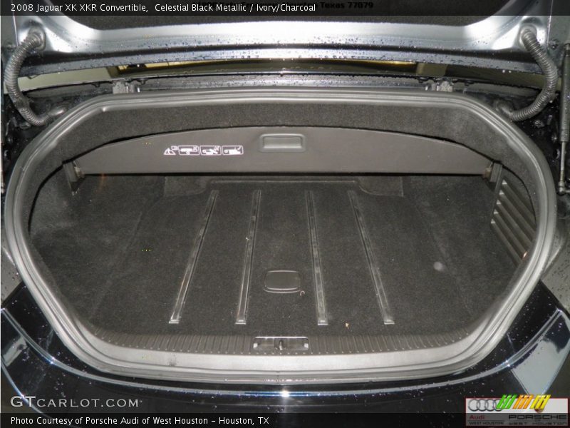 Celestial Black Metallic / Ivory/Charcoal 2008 Jaguar XK XKR Convertible