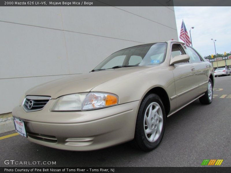 Mojave Beige Mica / Beige 2000 Mazda 626 LX-V6