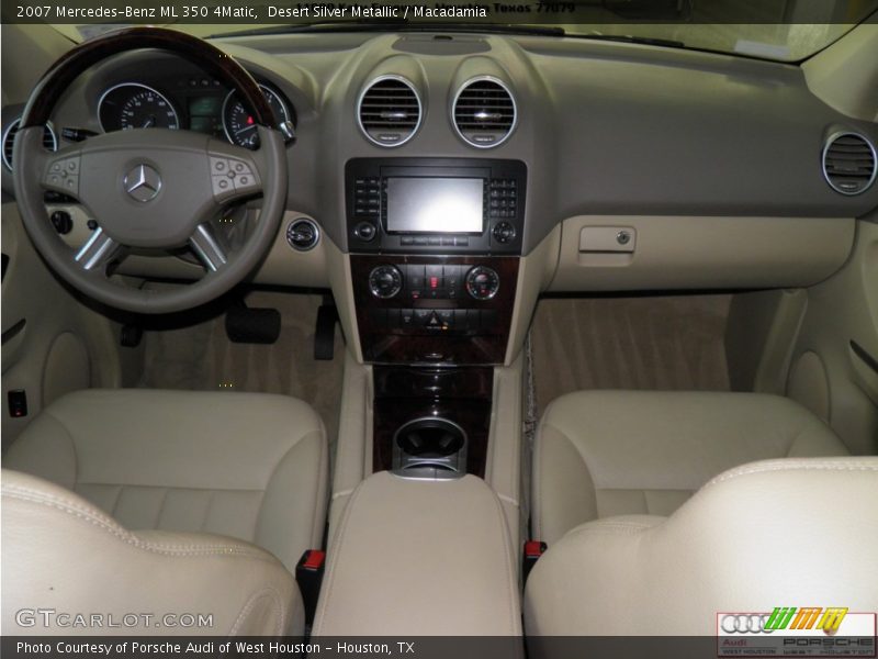 Desert Silver Metallic / Macadamia 2007 Mercedes-Benz ML 350 4Matic
